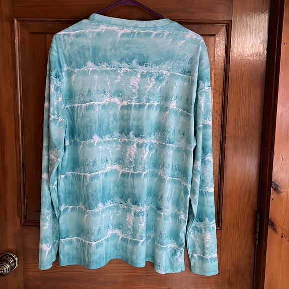 Reel Life Long Sleeve UV Blocking Shirt Size Medium - Picture 3 of 7